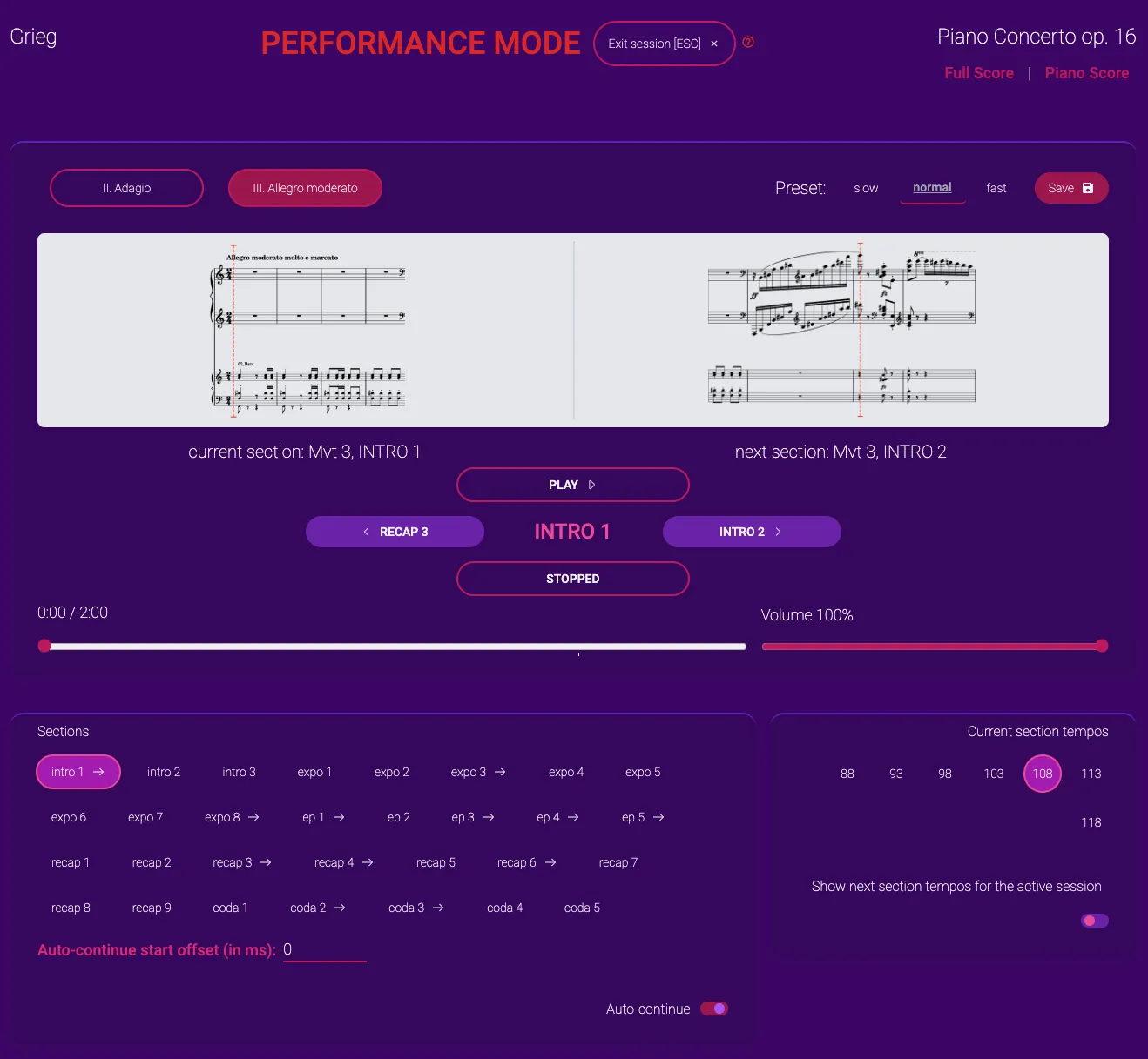 Performance tab overview image